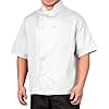 Lightweight Short Sleeve Chef Coat