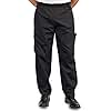 KNG Black Baggy Cargo Chef Pants for Men and Women – Drawstring Waist