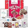 Baketivity DIY Cake Pop Baking Kit for Kids - Premeasured Ingredients, Decorating Supplies