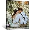 WEGA Custom Canvas Prints with Your Photos (Framed 8X10) Upload Your Image/Photo-Custom Personalized Photo Gifts to Canvas,Wall Art Canvas Printing Gifts for Pets Family Baby Wedding