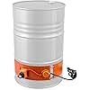 QWORK Drum Heater Barrel Band for 55 Gallon Metal Oil Drum, 1200 Watt 120 Volt Grease Keg Heater, Temperature Adjustment Insulated Band Heater Pail Heater with Thermostat