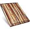 Sonder Los Angeles, XL Thick Teak Wood Cutting Board for Kitchen with Juice Groove, Sorting Compartments, Charcuterie Cheese Board 20x15x1.5 in (Gift Box Included)