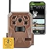 Moultrie Edge Cellular Trail Camera -Auto Connect - Nationwide Coverage - 720p Video with Audio - Built in Memory - Cloud Storage - 80 ft Low Glow IR LED Flash