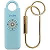 She’s Birdie–The Original Personal Safety Alarm for Women by Women–Loud Siren, Strobe Light and Key Chain in a Variety of Colors (Aqua)