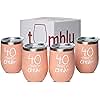 40 Party Crew Tumbler 4-Pack - 40th Birthday Gifts for Women – 40 Birthday Gifts for Women – 40th Bday Gifts for Women -40th Birthday Squad - 40th Birthday Crew - 40th Birthday Cups