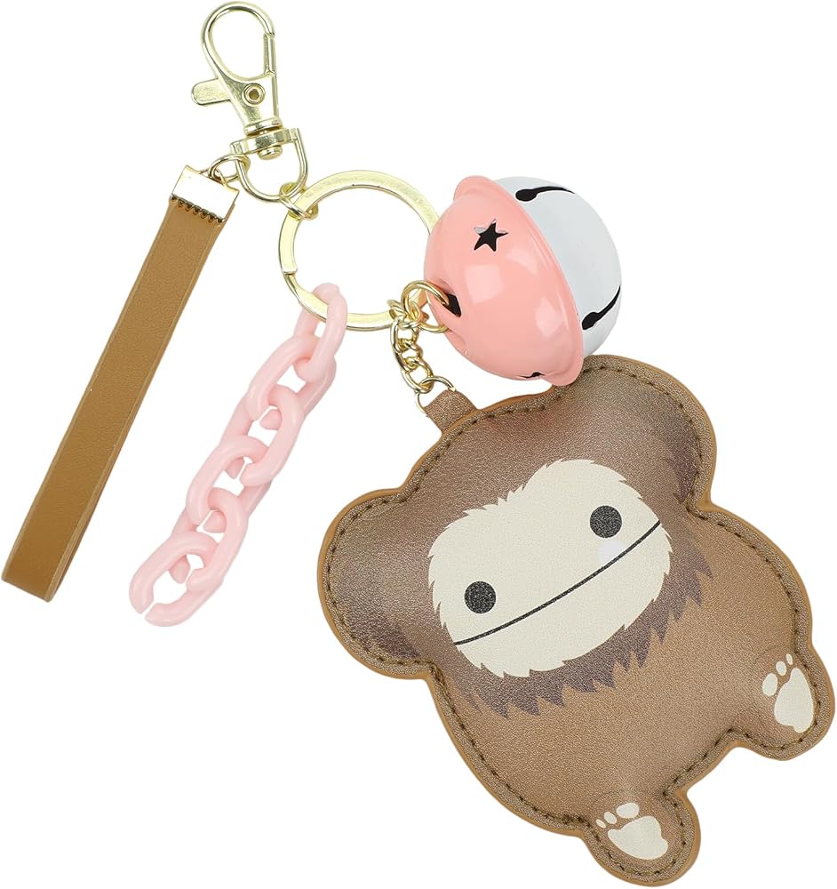 Squishmallows Benny The Bigfoot Gold Multi-Charm Keychain