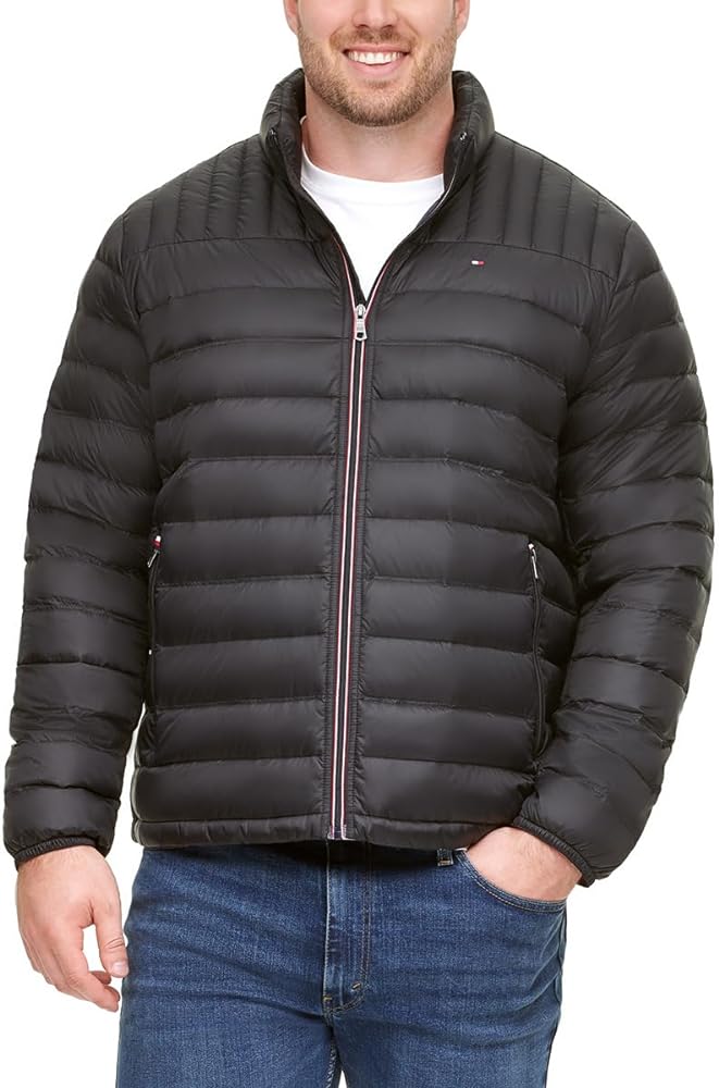 Tommy Hilfiger Men's Legacy Ultra Loft Lightweight Packable Puffer Jacket (Standard and Big & Tall)