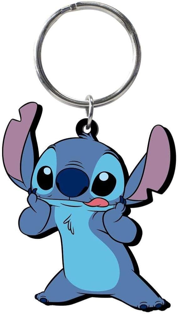 Disney Stitch Soft Touch PVC Key Ring