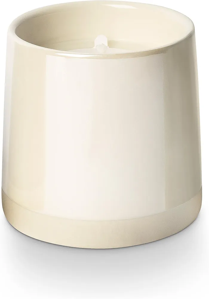 ILLUME Shine Ceramic Candle, Winter White