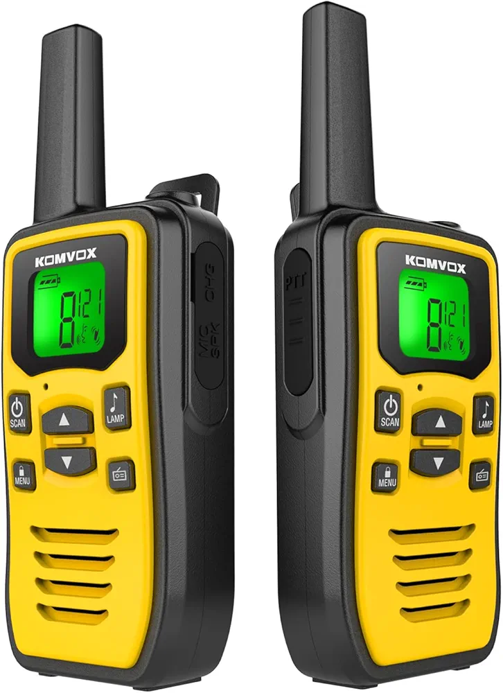 Profressional Walkie Talkies for Adults, Rechargeable Two Way Radios Long Range, 36 Channels 2 Way Emergency Radio with NOAA Weather Alert, Survival Gear and Equipment for Camping Hunting Hiking