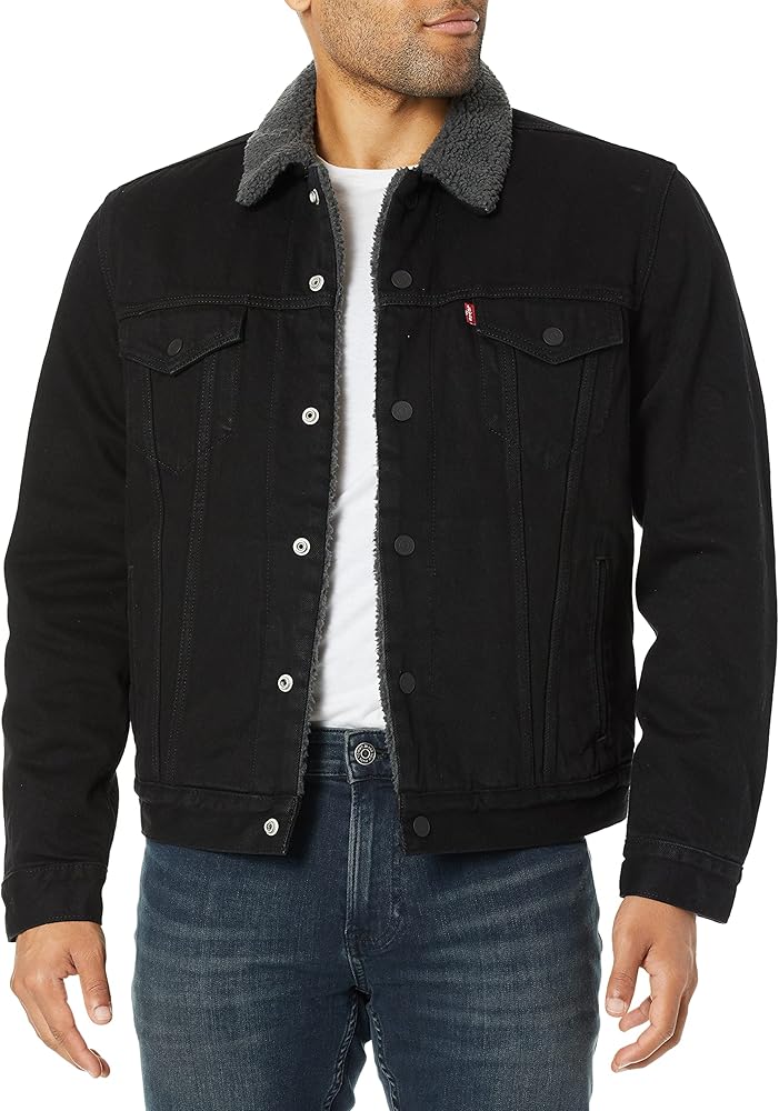 Levi's Men's Sherpa Lined Trucker Jacket (Also Available in Big & Tall)