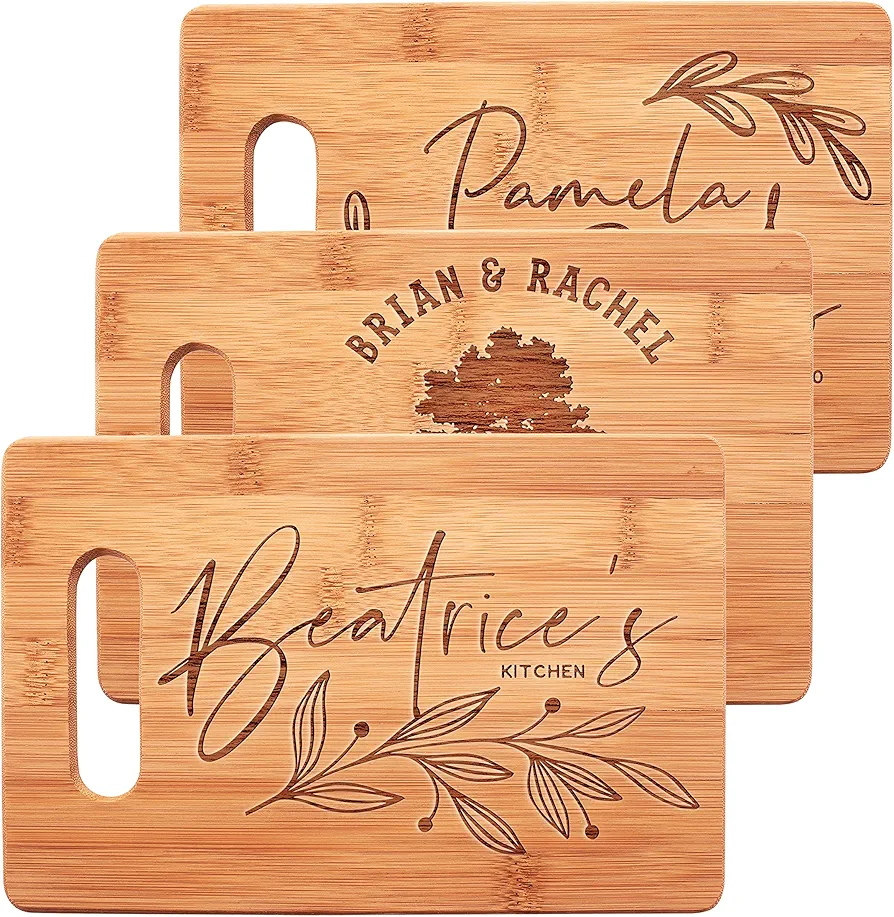 Personalized Cutting Board, 15 Designs - Gifts for Couples, Housewarming Gifts, Wedding Gifts, Engraved Kitchen Sign - Personalized Gifts for Mom