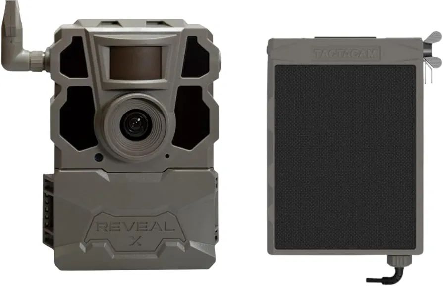 Tactacam Reveal X Gen 2.0 LTE Cellular Trail Camera Reveal External Solar Panel