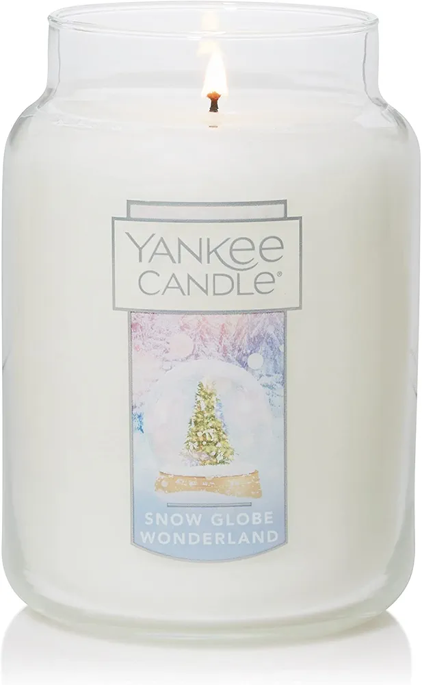 Yankee Candle Large Jar Candle Snow Globe Wonderland Limited Edition for Winter 2022