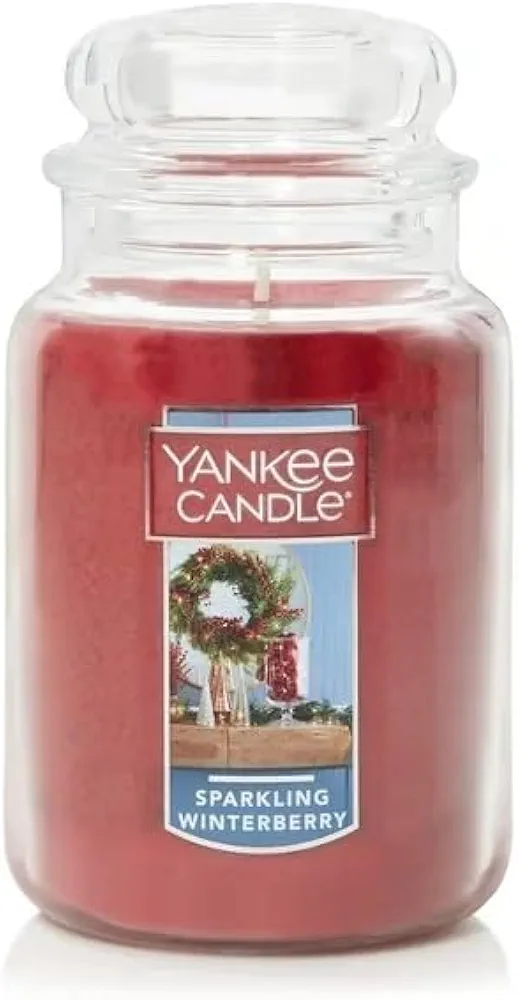 Yankee Candle Holiday 2023 Sparkling Winterberry Large Classic Jar Candle