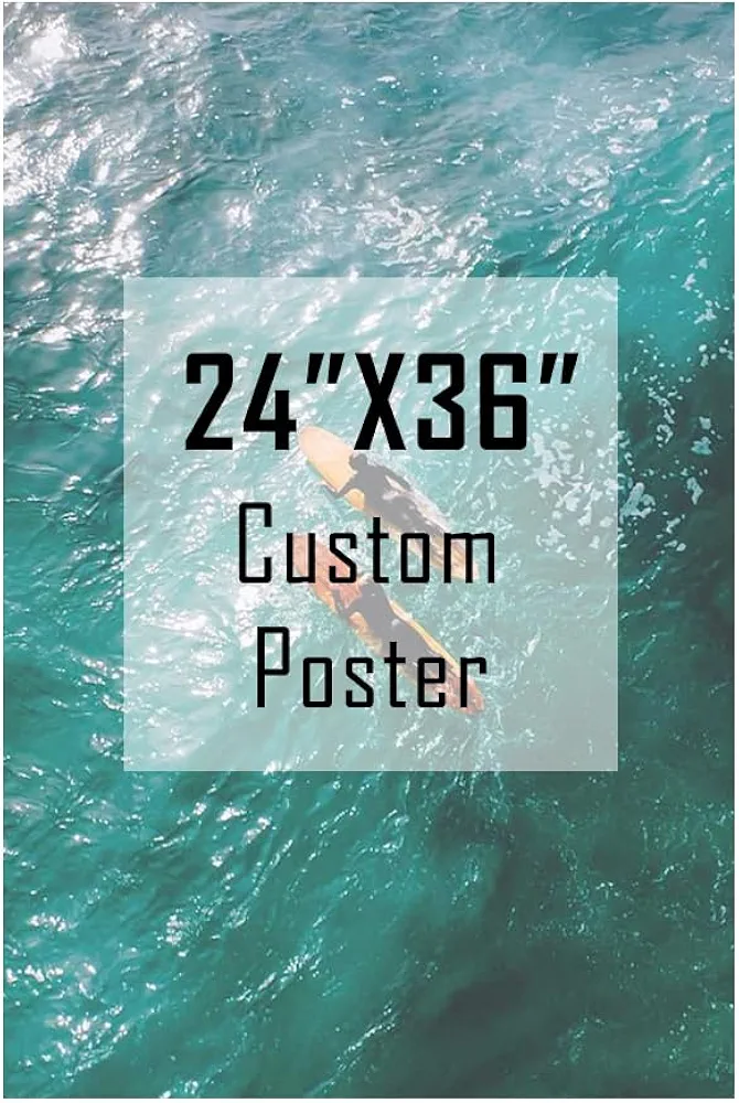 ZXDZSM Personalized Custom Canvas Prints(Unframe,24"X36"): Upload Your Image/Photo - Custom Personalized Photo to Poster Printing, Wall Art Prints ﻿