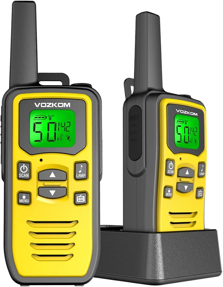 Long Range Walkie Talkies for Adult, Handheld Two Way Radios, Rechargeable 2 Way NOAA Emergency Radio, Walky Talky, Survival Gear and Equipment