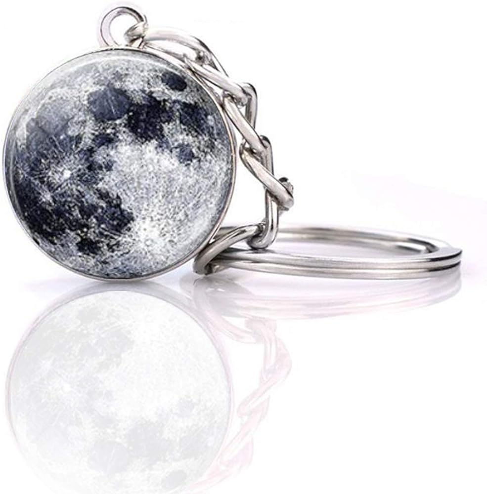 JWPavilion Solar System Planet keychain Accessories Pendant Glow In The Dark