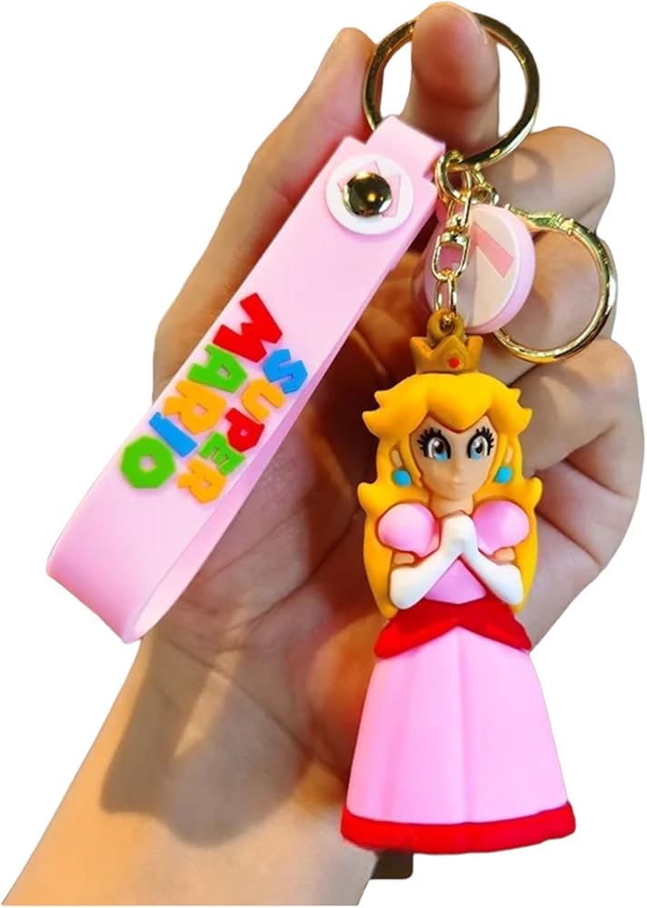 “Super Mario Yoshi, Anime Keychain, Accessories for Backpack, Handbag, Purse Charm for Boys & Girls.